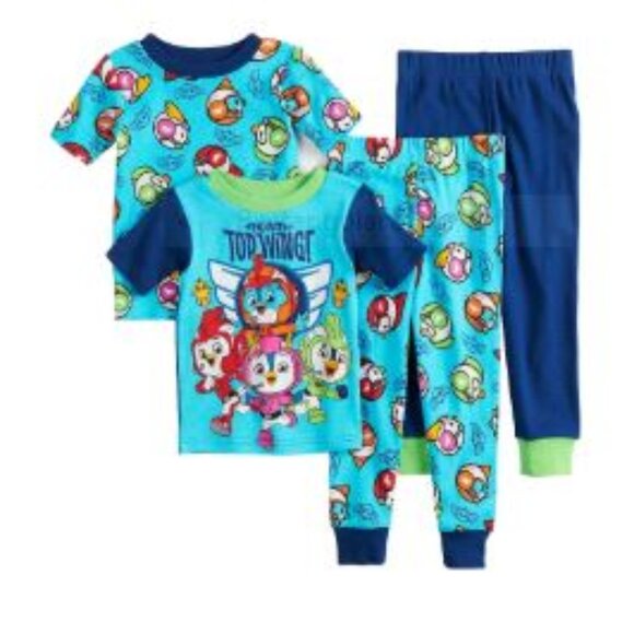 Nickelodeon Toddler Boy Top Wing Tops & Bottoms Pajama Set, Size: 2T, Multicolor - Picture 1 of 2